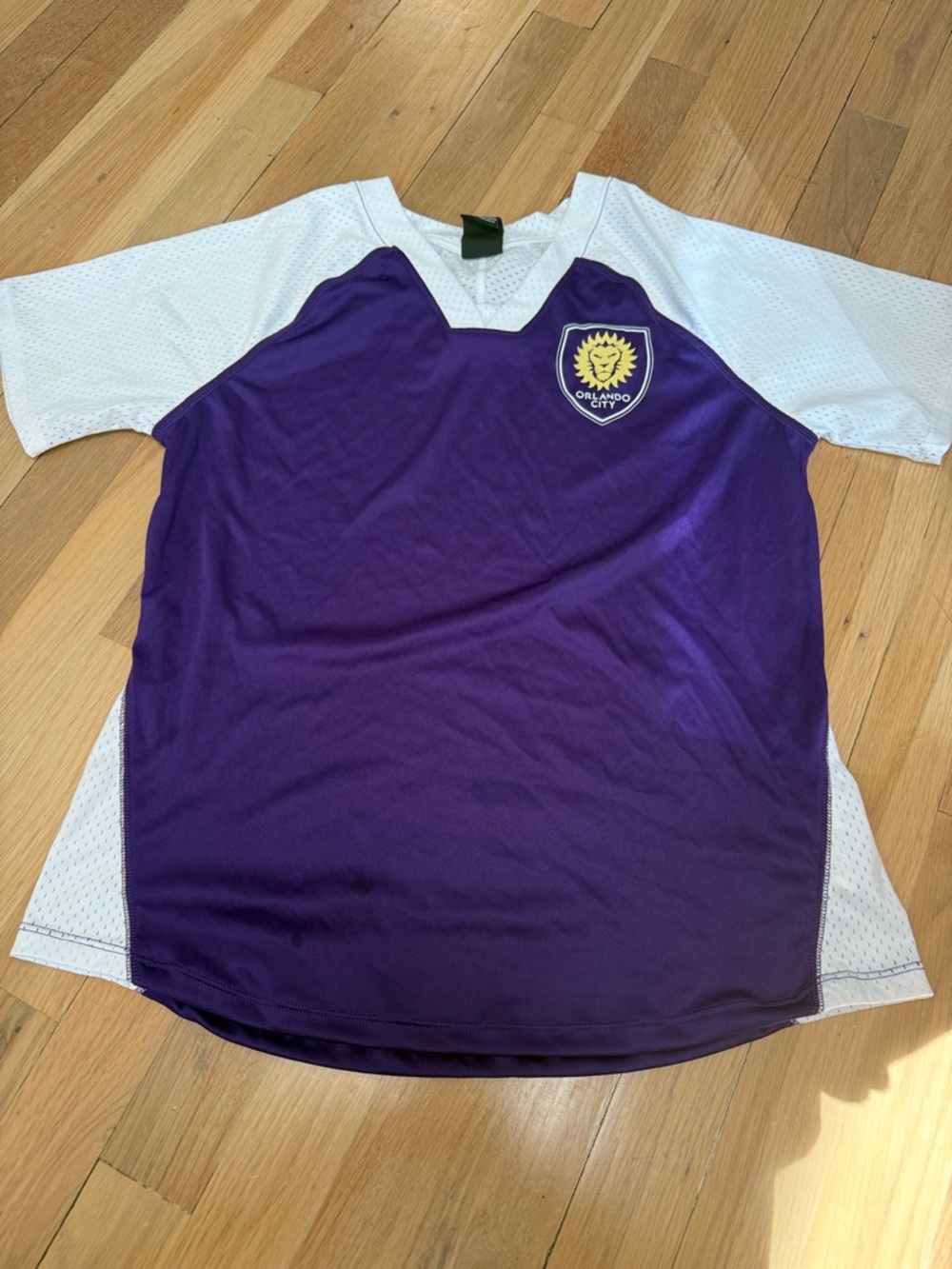 Orlando City Youth Purple & White Soccer Jersey